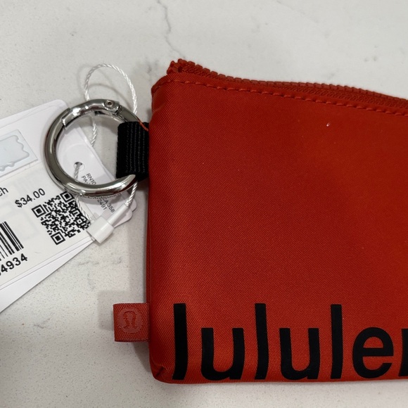 Lululemon Red Coin Pouch - Picture 2 of 7